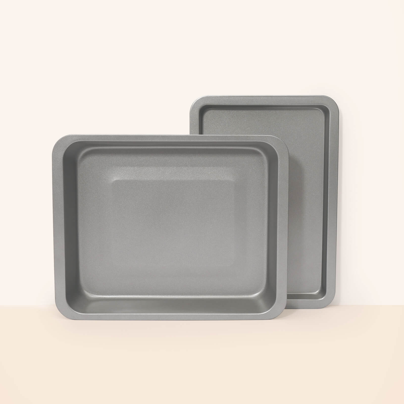 Back- und Bratblech-Set mit Antihaftbeschichtung