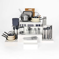 geschirr-Kein Geschirr && pfannenset-Creme