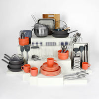 geschirr-Lachs && pfannenset-Schiefergrau