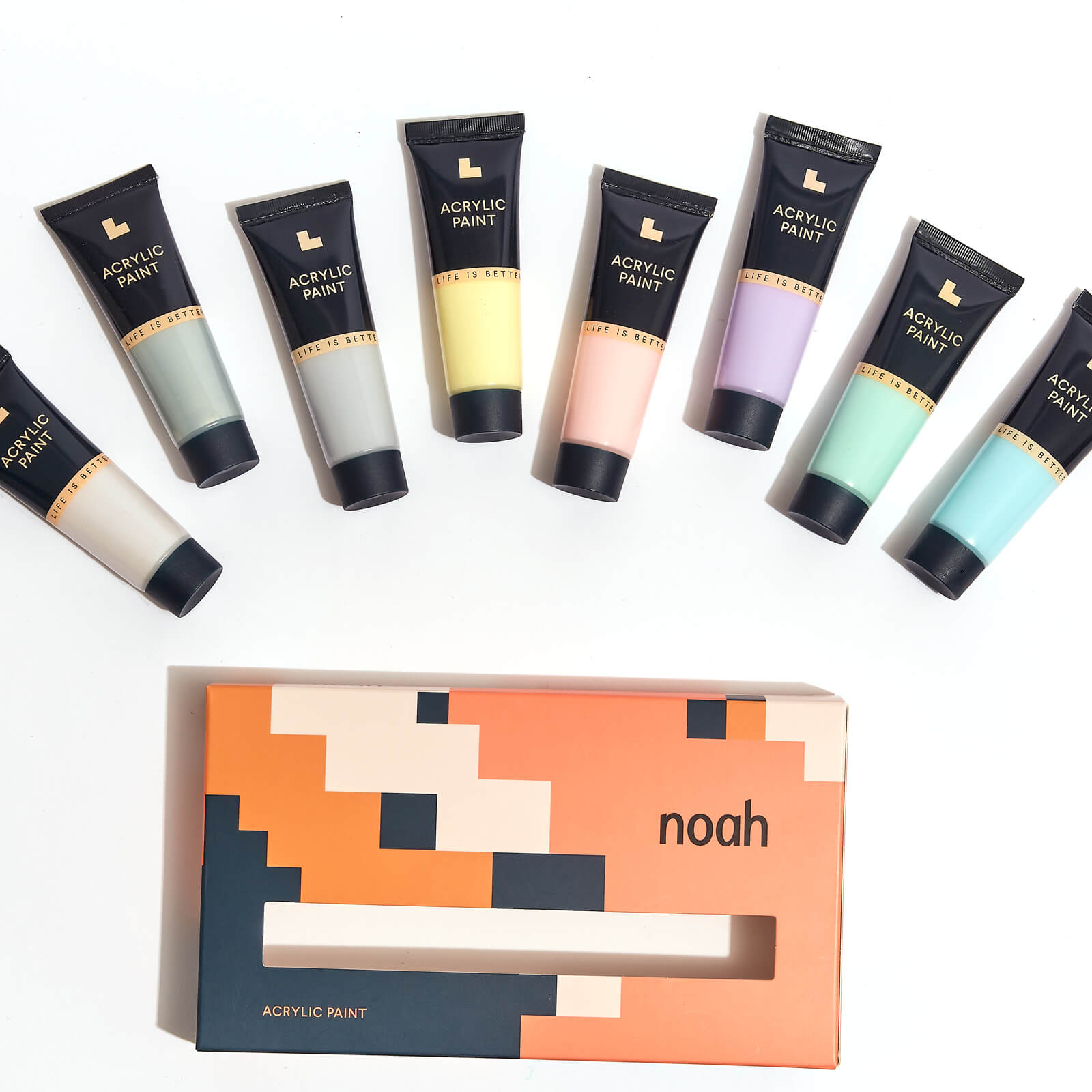 Acrylfarben-Set - Pastell 